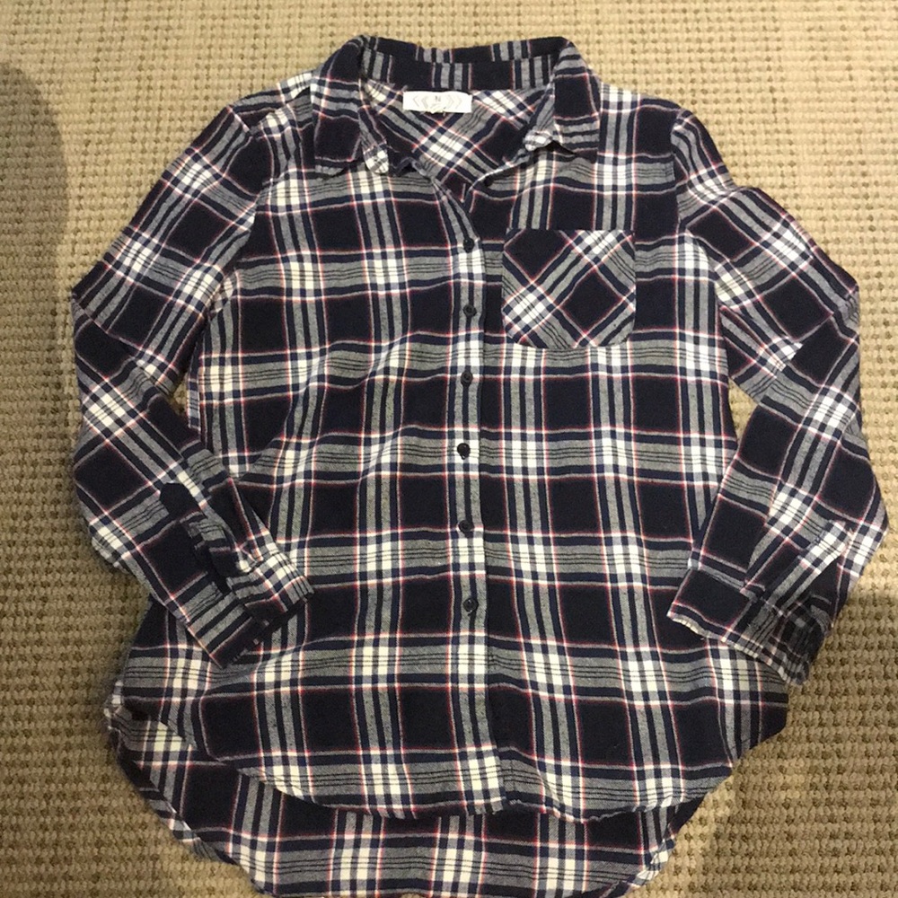 Pink Rose Flannel